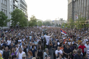 Serbia-Protest