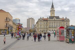 NoviSadSerbia-September212021PeopleWalkingAt