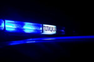 07.08.2023Serbia-PoliceBlueLightOnTheCar.theName