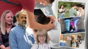 AggressiveTeenagersBullyingBoyAtSchool