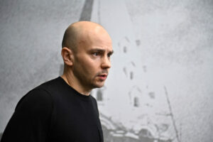 FILE-PHOTO-Andrei-Pivovarov-chief-of-Open-Russia-opposition-group-attends-a-forum-of-independent-members-of-municipal-councils-in-Moscow