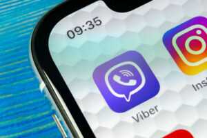 Sankt-petersburgRussiaJune222018ViberApplicationIconOnApple