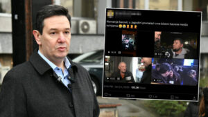 In-front-o-the-Ministry-of-Labor-Employment-Veterans-and-Social-Affairs-held-a-press-conference-on-the-fire-at-the-nursing-home-in-Barajevo-where-the-president-of-the-Love-Faith-Hope-movement-Nemanja-Sarovic-spoke.Ispred-Ministarstva-za-rad-zapo