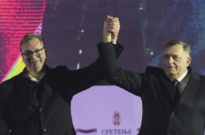 Serbia Parallel Protests