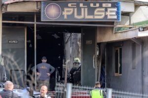 Dozens reported dead after a fire breaks out at a nightclub in Kocani