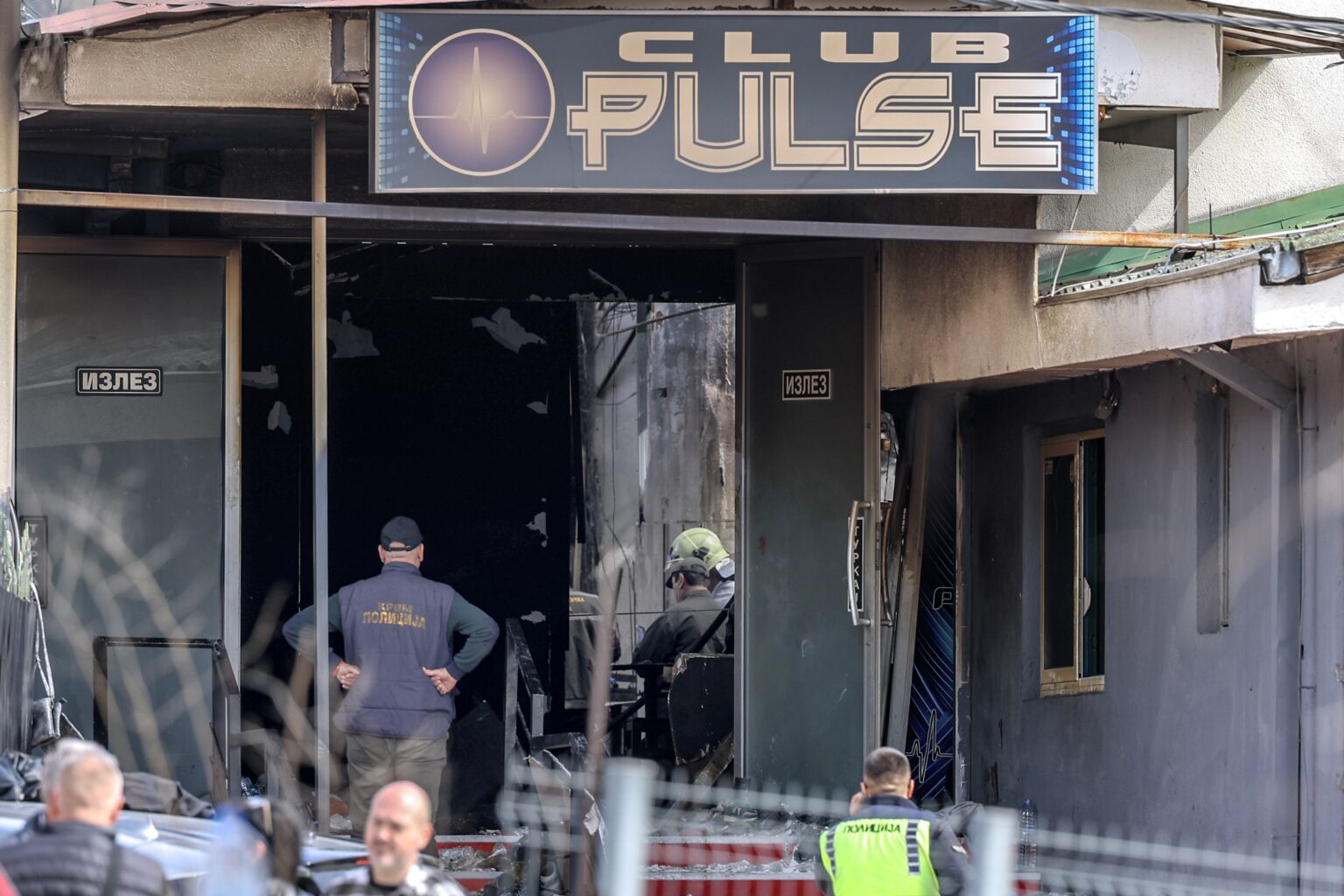 Dozens reported dead after a fire breaks out at a nightclub in Kocani