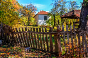 Beautiful,Abandoned,Village,,Soko,Banja,,Serbia