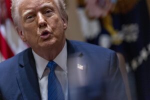 US President Trump meets with ambassador nominees in the White House