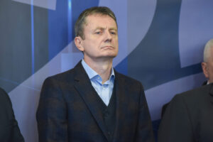 United Serbia celebrated Sretenje, a party celebration in the party's premises in Belgrade.Jedinstvena Srbije obelezila je Sretenje, stranacku slavu u prostorijama stranke u Beogradu.