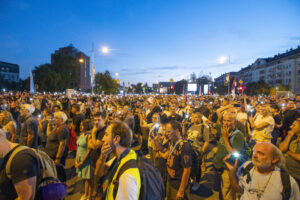 Novi Sad protest "Srbijo, da li se čujemo