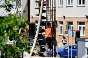 BEOGRAD 20.05.2024 Gradiliste kod Skupstine foto Vesna Lalic/Rad