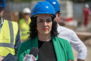 Airports of Serbia organized a tour of the works on the extension of the pier building within the complex of the Constantine the Great Airport in Nis.Aerodromi Srbije organizovao je obilazak radova na dogradnji pristanisne zgrade u okviru kompleksa aerodroma Konstantin Veliki u Nisu.