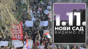 Novi Sad akcija Tri meseca - tri mosta