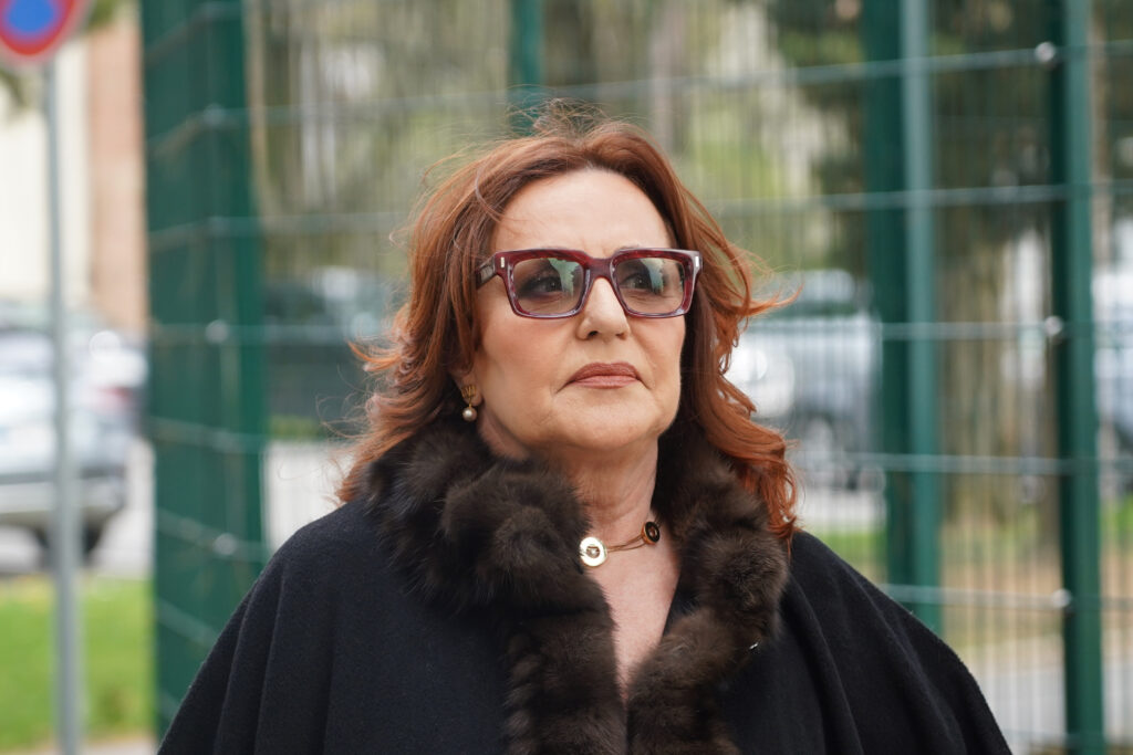 Filming of the show Zvezde granda in the TV studio of Grand Television. Snimanje emisije Zvezde granda u tv studiju Grand televizije.